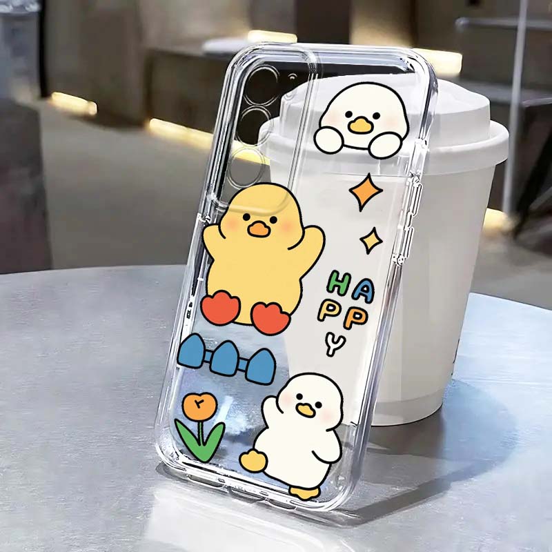 Oppo A78 - Ördek Karikatür Sevimli Anime Sanatı Kılıfı