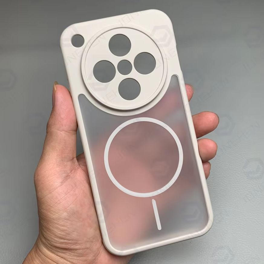 Oppo Find X8 - Magsafe Manyetik Şarjlı Buzlu Zırh Kılıfı