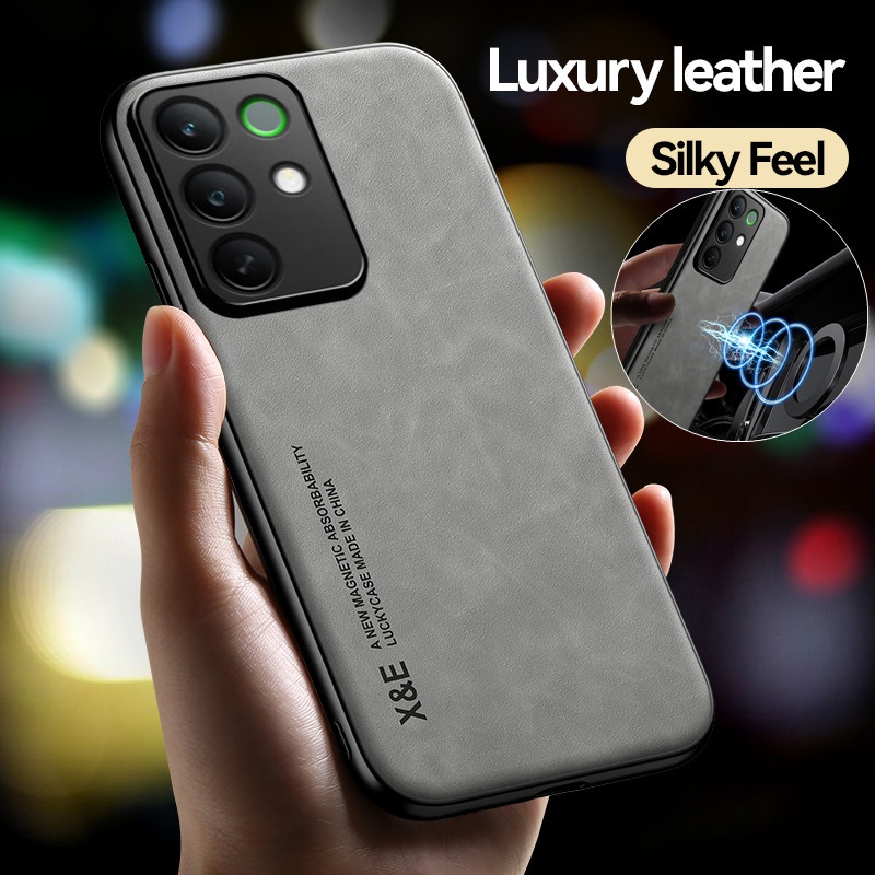 Realme C67 - Lüks Deri Kılıf OPPO Realme C85