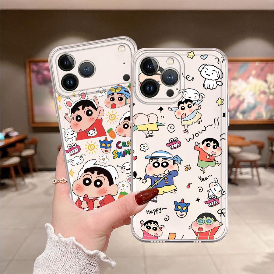 Apple Iphone 15 Pro Max - Cra-yons Shin-chan Kılıfı iPhone 17 Pro