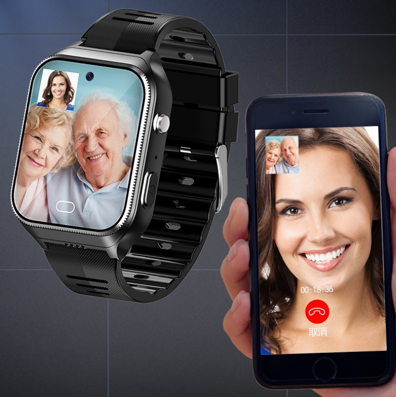 Fall Detection Watch - Yaşlı Akıllı İzle Kıdemli Düşen Algılama