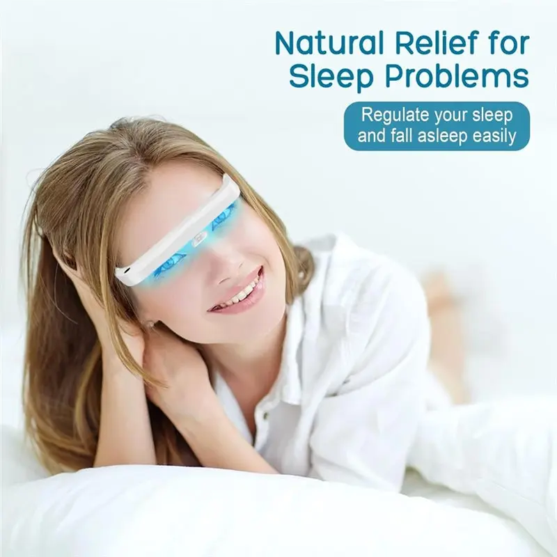 Light Therapy Glasses - SAD Işık Terapisi Gözlükleri Kırmızı Mavi