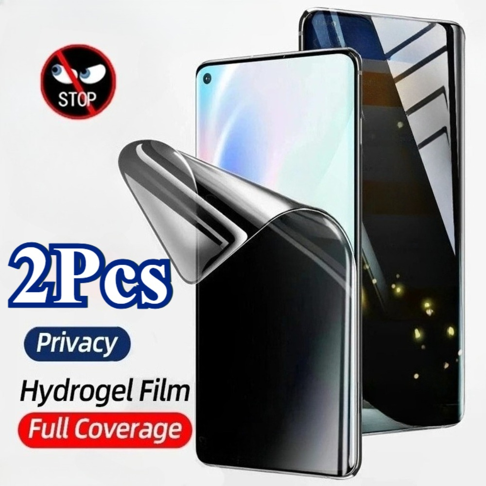 Xiaomi Poco X6 - 2 adet Gizlilik Hidrojel Yumuşak Film