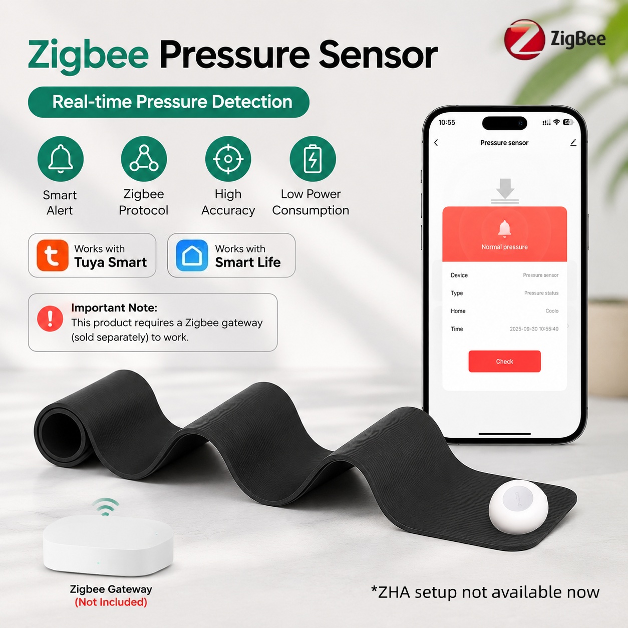 Smart Insole Pressure - Zigbee Basınç Sensörü Dedektörü Yerçekimi Algılama