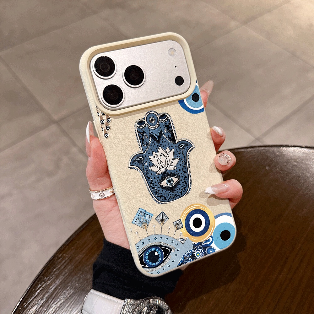 Apple Iphone 15 Pro Max - INS Nazar Boncuğu Telefon Kılıfı iPhone