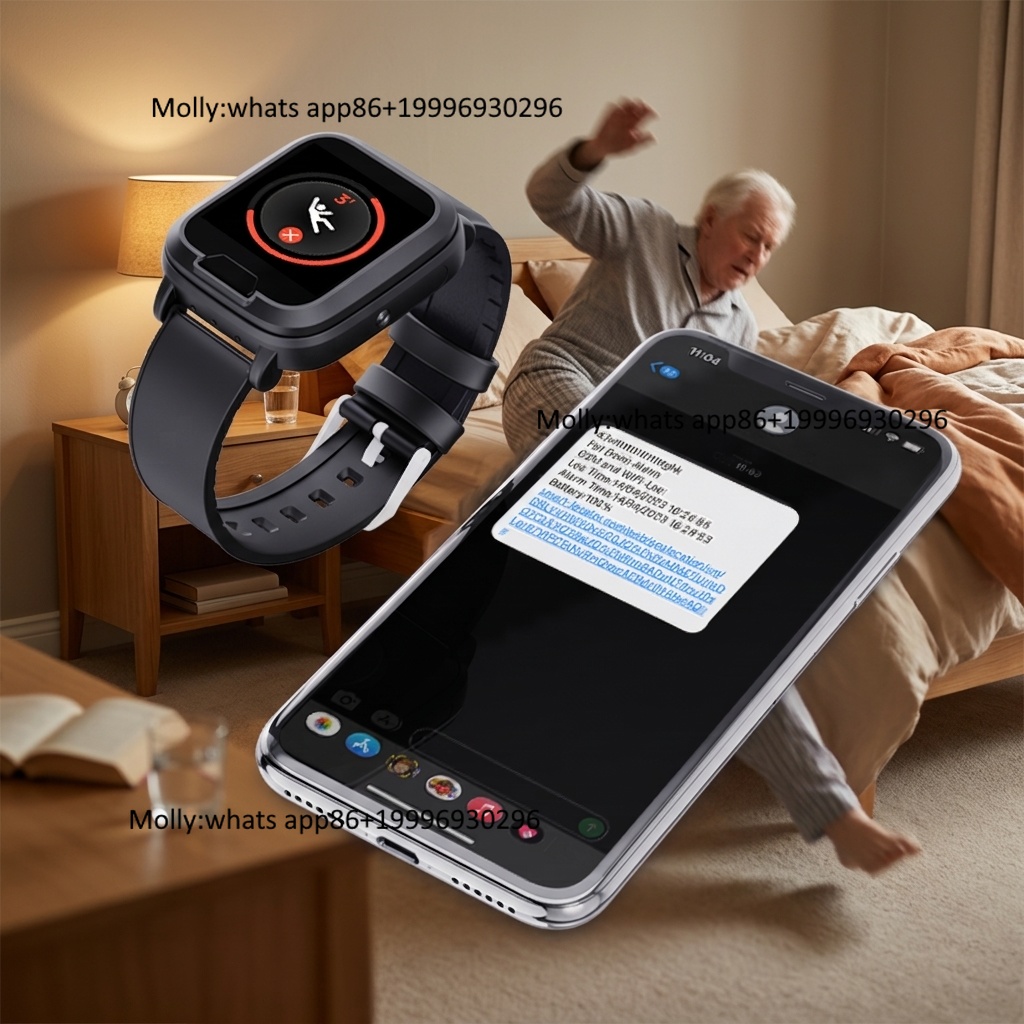 Fall Detection Watch - Düşme Algılama 4G Yaşlılar için Akıllı