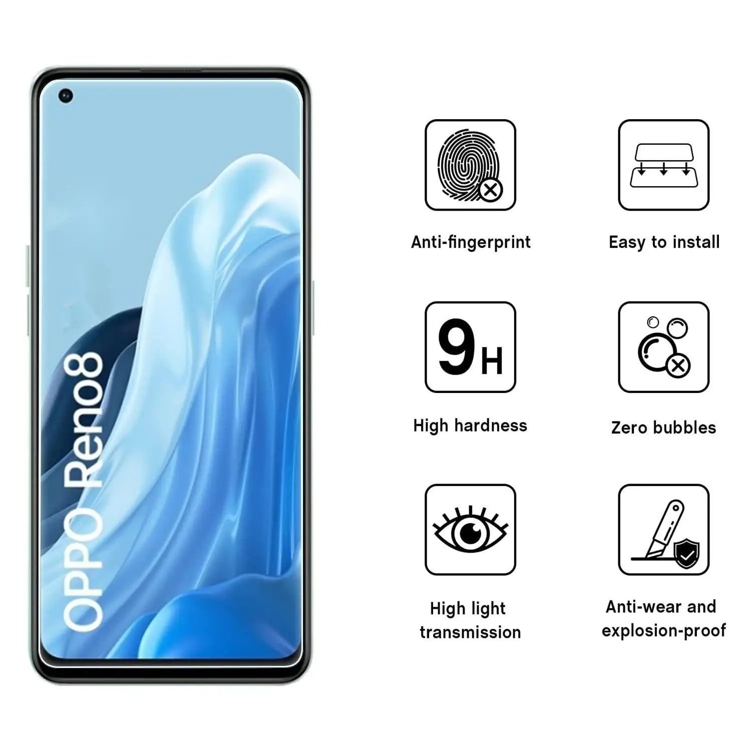 3 Adet Temperli Cam OPPO A55 A - Oppo A78 incelemesi ve fiyatı