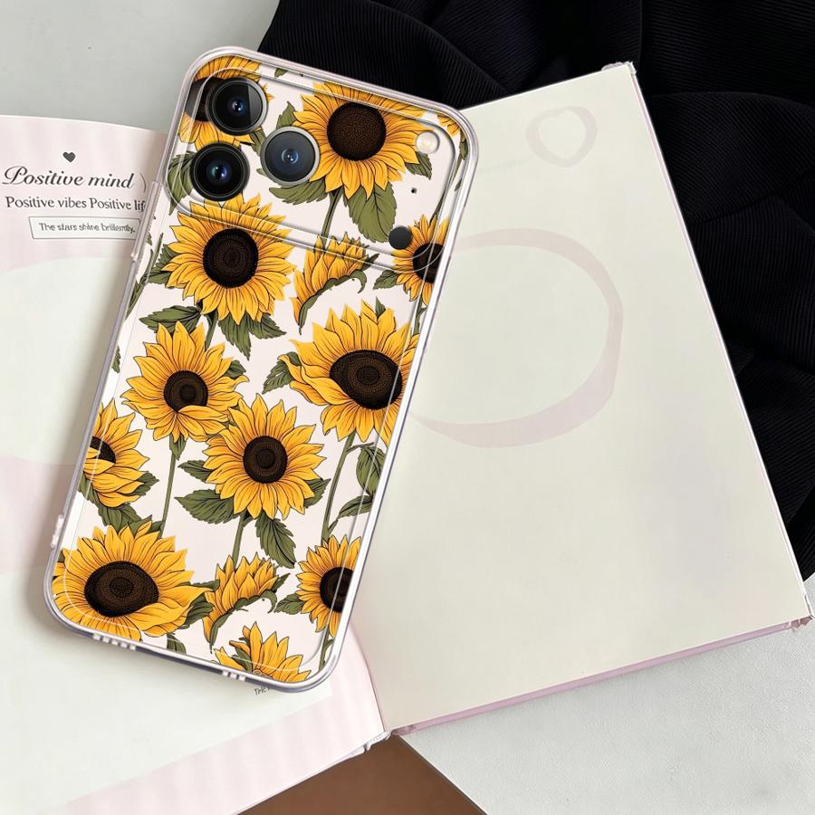 Sevimli Ayçiçeği Desenli Kılıf - Apple Iphone 15 Pro Max incelemesi ve fiyatı