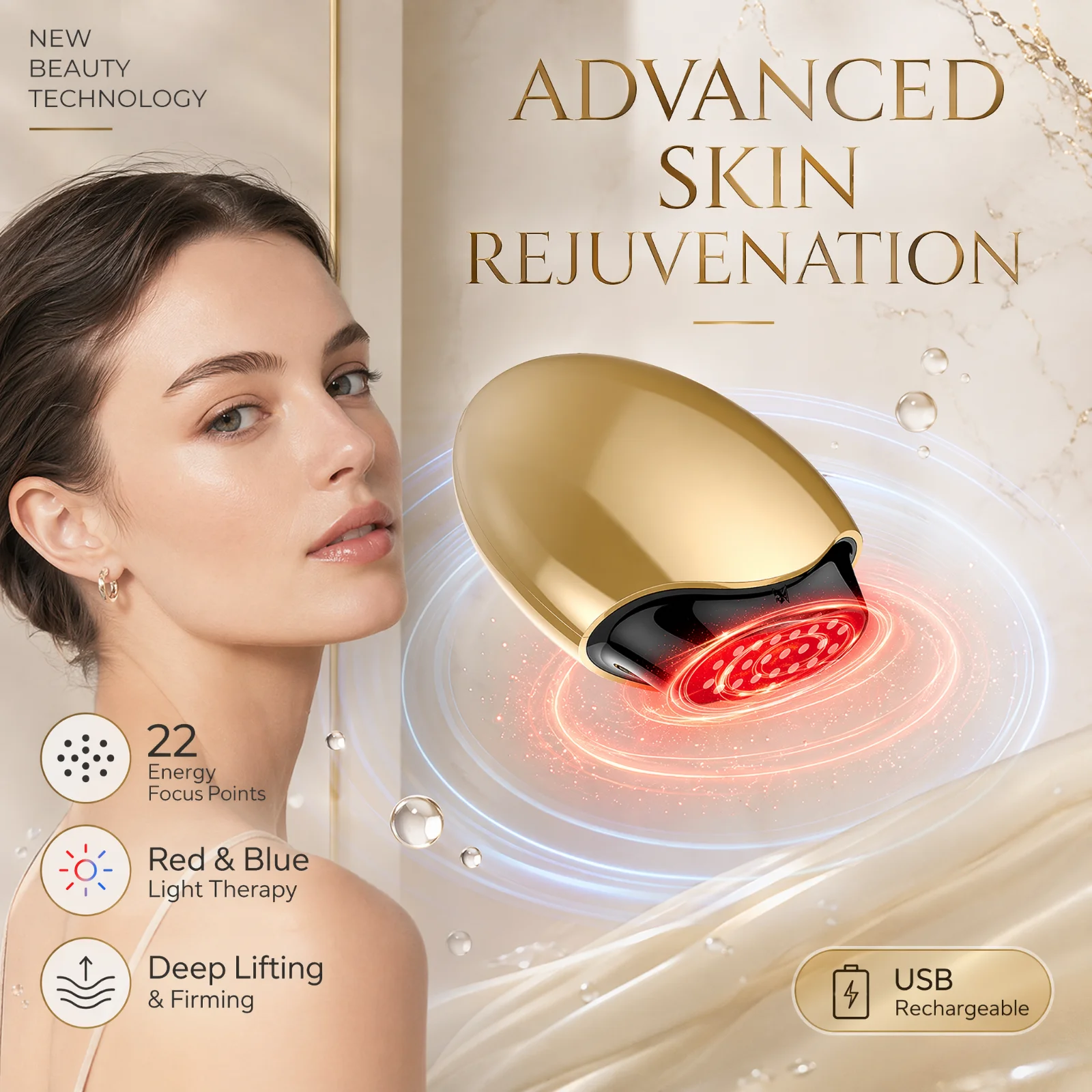 Kollajen Güzellik Cihazı Yüz M - Galvanic Skin Sensor incelemesi ve fiyatı