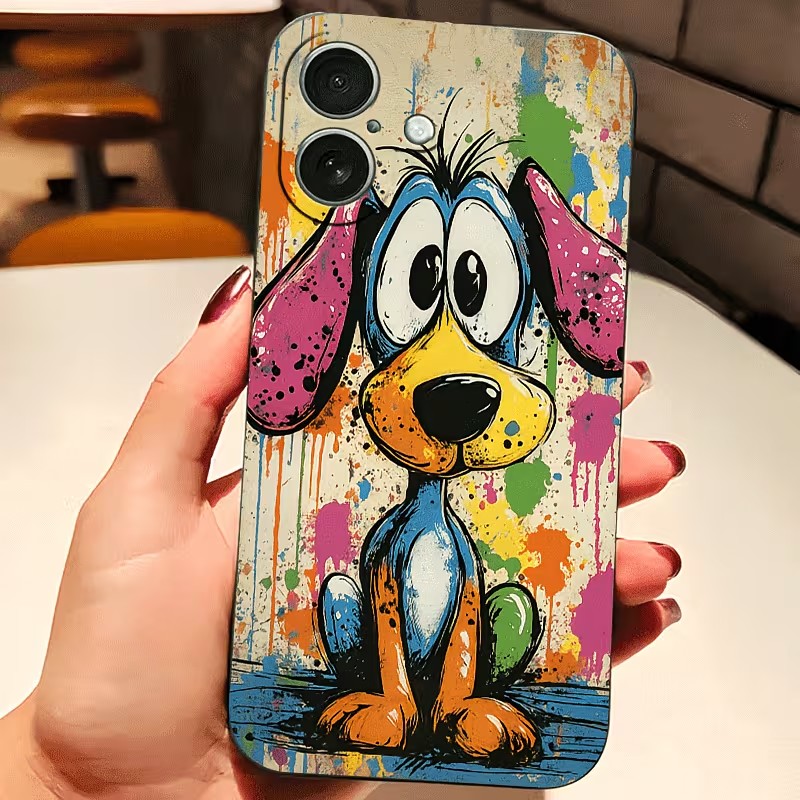 Graffiti Renkli Köpek Yavrusu  - Apple Iphone 15 Pro Max incelemesi ve fiyatı