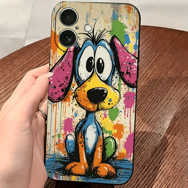Graffiti Renkli Köpek Yavrusu  - Apple Iphone 15 Pro Max incelemesi ve fiyatı