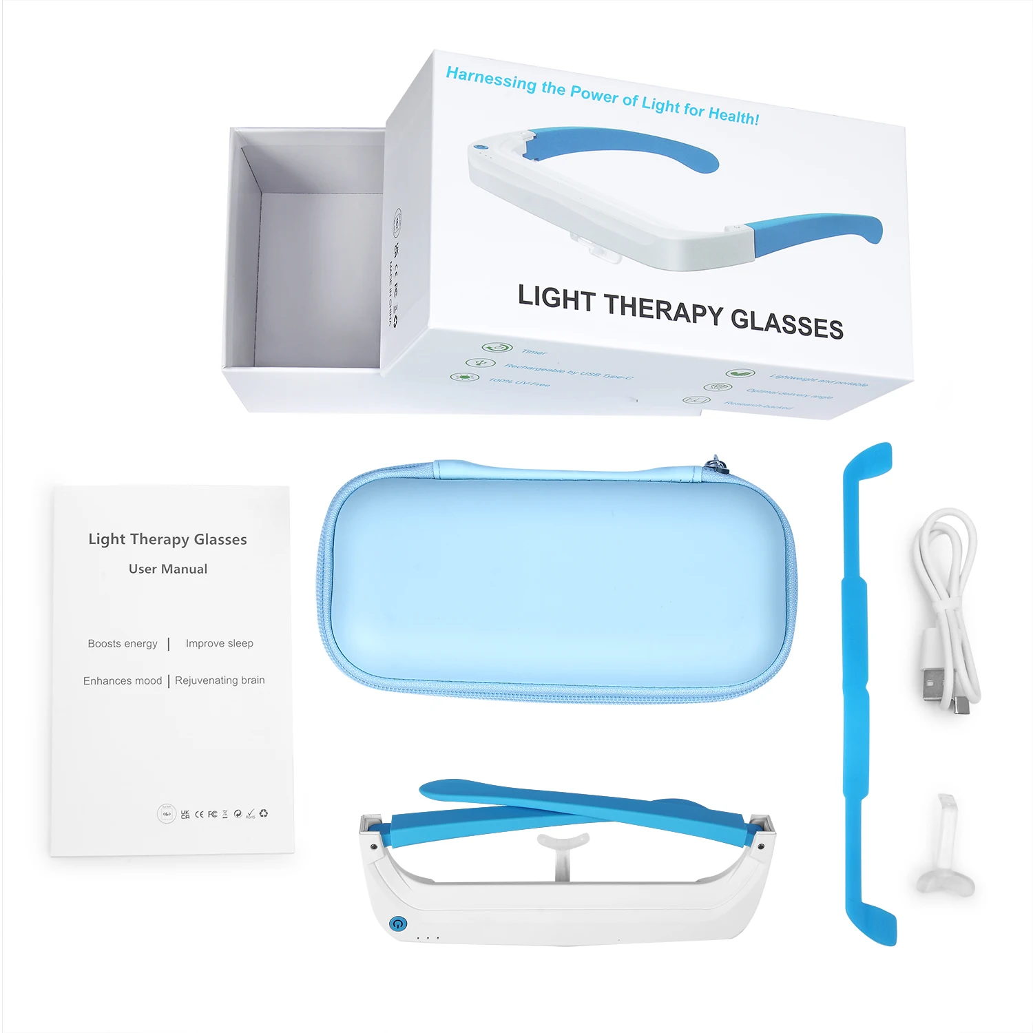 SAD Işık Terapisi Gözlükleri K - Light Therapy Glasses incelemesi ve fiyatı