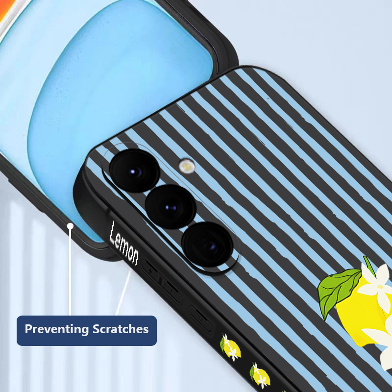 Çizgili Limon Baskılı TPU Tele - Samsung Galaxy A55 incelemesi ve fiyatı