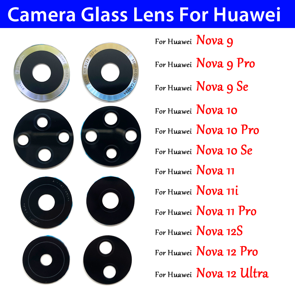 10 Adet Arka Kamera Cam Lensi  - Huawei Nova 12 incelemesi ve fiyatı