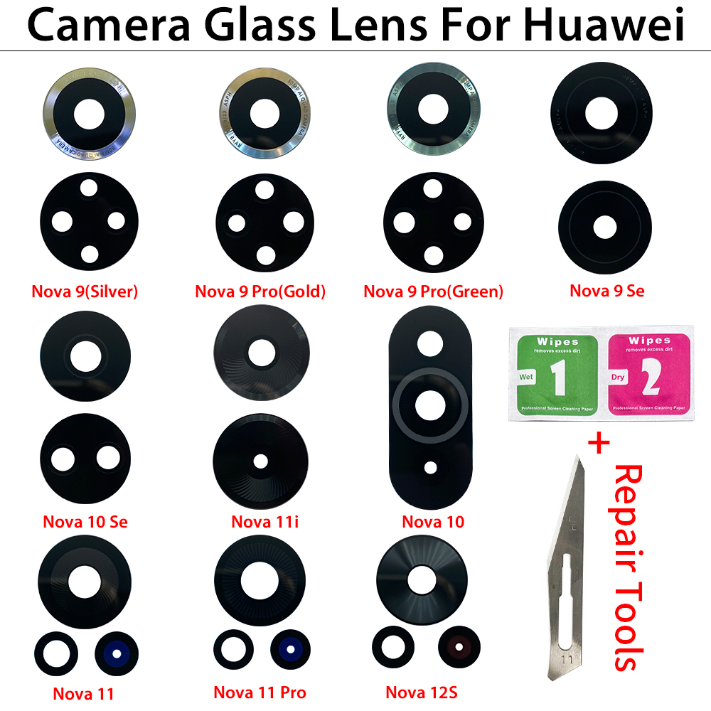10 Adet Arka Kamera Cam Lensi  - Huawei Nova 12 incelemesi ve fiyatı